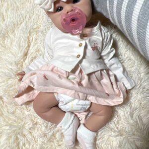 Emma-5 | BabyBonkas 100% Lifelike Silicone Baby Doll | Silicone dolls | Silicone babies | Full body silicone doll | Cheap full silicone doll | Cheap full body silicone baby | Cheap silicone baby | Affordable silicone doll | Affordable full body silicone baby | Art doll | Lifelike doll | Lifelike baby | Art dolls | Marshmallow like doll | Full silicone art doll | Newborn silicone | Drink wet silicone doll | Drink wet doll | Cheap silicone doll | Full body reborn Silicone baby with hair