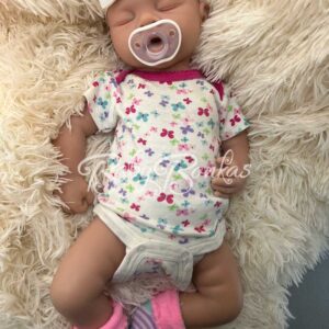 Olivia-M | BabyBonkas 100% Lifelike Silicone Baby Doll | Silicone dolls | Silicone babies | Full body silicone doll | Cheap full silicone doll | Cheap full body silicone baby | Cheap silicone baby | Affordable silicone doll | Affordable full body silicone baby | Art doll | Lifelike doll | Lifelike baby | Art dolls | Marshmallow like doll | Full silicone art doll | Newborn silicone | Drink wet silicone doll | Drink wet doll | Cheap silicone doll | Full body reborn Silicone baby with hair