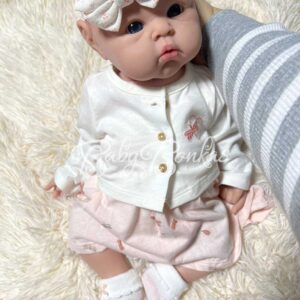 Amelia-1 | BabyBonkas 100% Lifelike Silicone Baby Doll | Silicone dolls | Silicone babies | Full body silicone doll | Cheap full silicone doll | Cheap full body silicone baby | Cheap silicone baby | Affordable silicone doll | Affordable full body silicone baby | Art doll | Lifelike doll | Lifelike baby | Art dolls | Marshmallow like doll | Full silicone art doll | Newborn silicone | Drink wet silicone doll | Drink wet doll | Cheap silicone doll | Full body reborn Silicone baby with hair