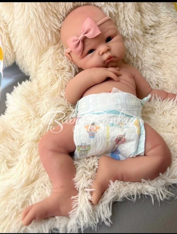 Ava-1 | BabyBonkas 100% Lifelike Silicone Baby Doll | Silicone dolls | Silicone babies | Full body silicone doll | Cheap full silicone doll | Cheap full body silicone baby | Cheap silicone baby | Affordable silicone doll | Affordable full body silicone baby | Art doll | Lifelike doll | Lifelike baby | Art dolls | Marshmallow like doll | Full silicone art doll | Newborn silicone | Drink wet silicone doll | Drink wet doll | Cheap silicone doll | Full body reborn Silicone baby with hair