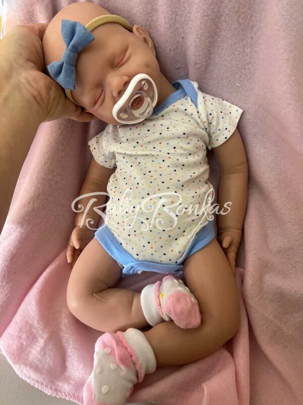 Harper-5 | BabyBonkas 100% Lifelike Silicone Baby Doll | Silicone dolls | Silicone babies | Full body silicone doll | Cheap full silicone doll | Cheap full body silicone baby | Cheap silicone baby | Affordable silicone doll | Affordable full body silicone baby | Art doll | Lifelike doll | Lifelike baby | Art dolls | Marshmallow like doll | Full silicone art doll | Newborn silicone | Drink wet silicone doll | Drink wet doll | Cheap silicone doll | Full body reborn Silicone baby with hair