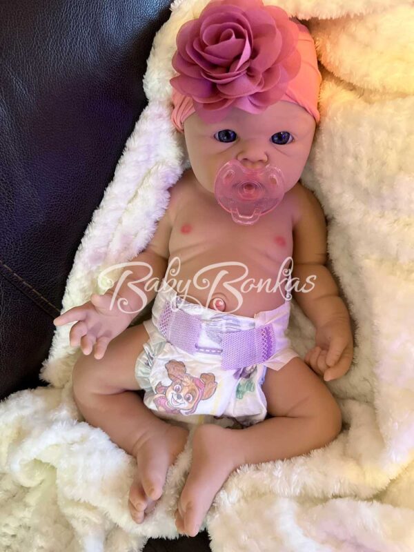 Isabella-5 | BabyBonkas 100% Lifelike Silicone Baby Doll | Silicone dolls | Silicone babies | Full body silicone doll | Cheap full silicone doll | Cheap full body silicone baby | Cheap silicone baby | Affordable silicone doll | Affordable full body silicone baby | Art doll | Lifelike doll | Lifelike baby | Art dolls | Marshmallow like doll | Full silicone art doll | Newborn silicone | Drink wet silicone doll | Drink wet doll | Cheap silicone doll | Full body reborn Silicone baby with hair