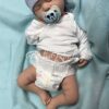 James-1 | BabyBonkas 100% Lifelike Silicone Baby Doll | Silicone dolls | Silicone babies | Full body silicone doll | Cheap full silicone doll | Cheap full body silicone baby | Cheap silicone baby | Affordable silicone doll | Affordable full body silicone baby | Art doll | Lifelike doll | Lifelike baby | Art dolls | Marshmallow like doll | Full silicone art doll | Newborn silicone | Drink wet silicone doll | Drink wet doll | Cheap silicone doll | Full body reborn Silicone baby with hair