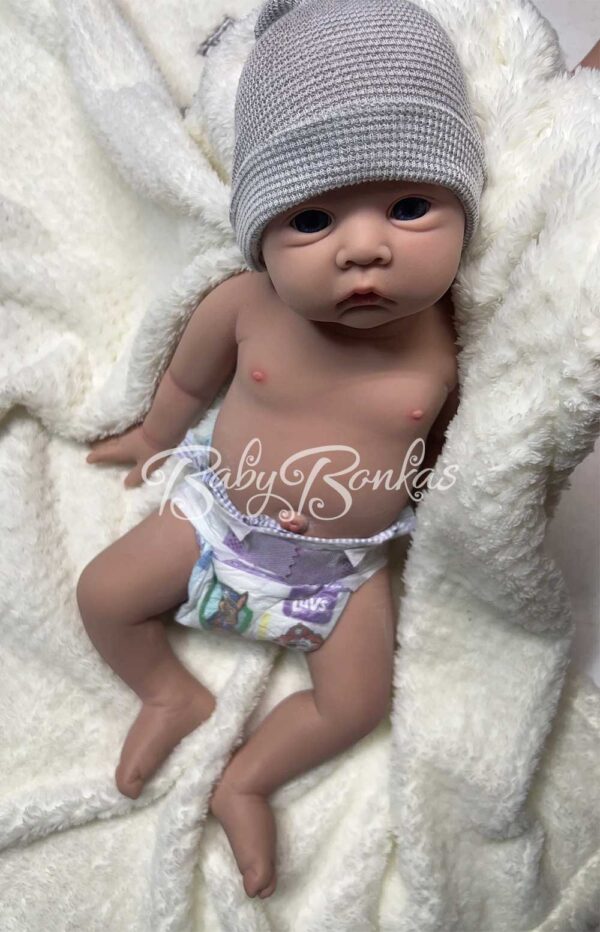 Sebastian-2 | BabyBonkas 100% Silicone Doll | Silicone dolls | Silicone babies | Full body silicone doll | Cheap full silicone doll | Cheap full body silicone baby | Cheap silicone baby | Affordable silicone doll | Affordable full body silicone baby | Art doll | Lifelike doll | Lifelike baby | Art dolls | Marshmallow like doll | Full silicone art doll | Newborn silicone | Drink wet silicone doll | Drink wet doll | Cheap silicone doll | Full body reborn Silicone baby with hair